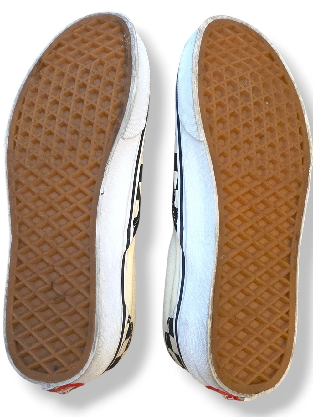 Vans Unisex Classic Slip-On Checkerboard Sneakers - Black/White Men 4.5 Women 6 - Picture 8 of 10